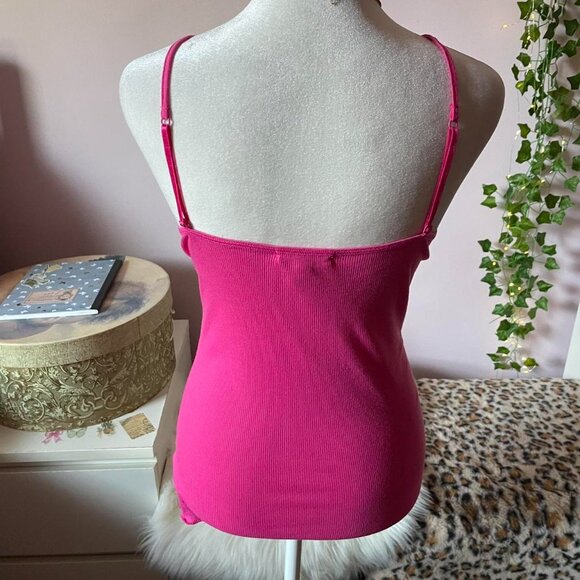 Y2K Aeropostale Pink Lacy Camisole - Picture 3 of 8